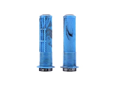 DMR Griffe DeathGrip 2 Brendog Signature Lock On mit Flansch / 135 mm | Blue Marble