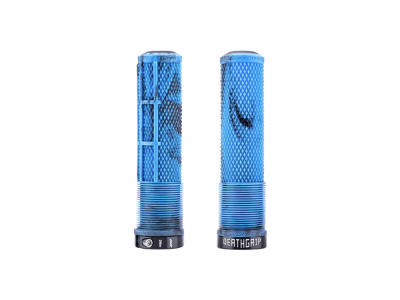 DMR grips DeathGrip 2 Brendog Signature Lock On without flange / 135 mm | Blue Marble 31,3 mm