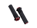 DMR grips DeathGrip 2 Brendog Signature Lock On Race with flange / 135 mm | black / red 31,3 mm