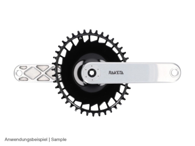 RAKETA COMPONENTS Crank Road | SRAM 8-bolt 30 mm Spindle | silver | 16