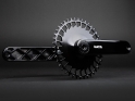 RAKETA COMPONENTS Kurbel Road | SRAM 8-Loch 30 mm Welle | hochglanzschwarz