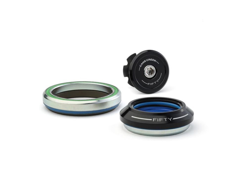 自転車本体 CANE CREEK FORTY IS42 IS52 Cane Creek 40 IS42/28.6 IS52/40 Short Cover Headset, Black