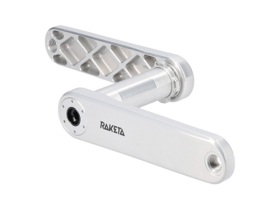 RAKETA COMPONENTS Crank Gravel | SRAM 8-bolt 30 mm Spindle | silver | 165 mm