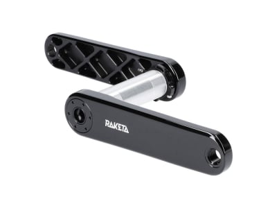 RAKETA COMPONENTS Crank Gravel | SRAM 8-bolt 30 mm Spindle | high-gloss black