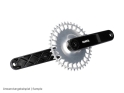 RAKETA COMPONENTS Crank Gravel | SRAM 8-bolt 30 mm Spindle | high-gloss black | 160 mm