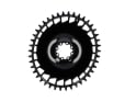 RAKETA COMPONENTS Kettenblatt oval 1-fach Narrow Wide SRAM 8-Loch Direct Mount | hochglanzschwarz | 46 Zähne