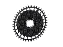 RAKETA COMPONENTS Kettenblatt oval 1-fach Narrow Wide SRAM 8-Loch Direct Mount | hochglanzschwarz | 48 Zähne