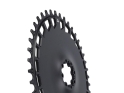 RAKETA COMPONENTS Kettenblatt oval 1-fach Narrow Wide SRAM 8-Loch Direct Mount | mattschwarz | 54 Zähne