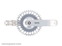 RAKETA COMPONENTS Chainring round 1-speed Narrow Wide SRAM 8-bolt Direct Mount | silver | 42 teeth