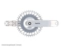 RAKETA COMPONENTS Chainring round 1-speed Narrow Wide SRAM 8-bolt Direct Mount | silver | 52 teeth