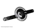 RAKETA COMPONENTS Kettenblatt rund 1-fach Narrow Wide SRAM 8-Loch Direct Mount | hochglanzschwarz | 42 Zähne