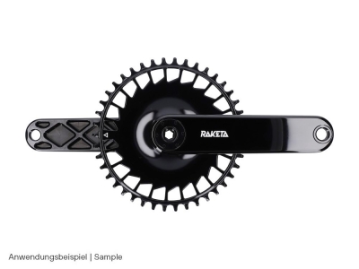RAKETA COMPONENTS Chainring round 1-speed Narrow Wide SRAM 8-bolt Dire