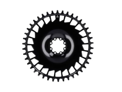 RAKETA COMPONENTS Kettenblatt rund 1-fach Narrow Wide SRAM 8-Loch Direct Mount | hochglanzschwarz | 52 Zähne