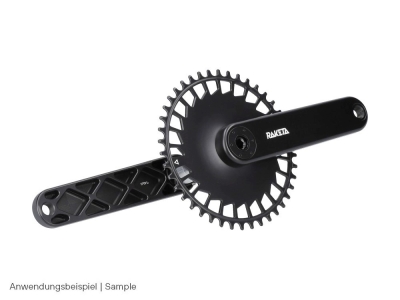 RAKETA COMPONENTS Chainring round 1-speed Narrow Wide SRAM 8-bolt Dire