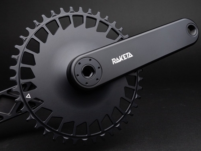 RAKETA COMPONENTS Chainring round 1-speed Narrow Wide SRAM 8-bolt Dire