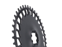 RAKETA COMPONENTS Kettenblatt rund 1-fach Narrow Wide SRAM 8-Loch Direct Mount | mattschwarz | 54 Zähne