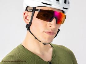 SCOTT Sunglasses Stride black / AMP red chrome