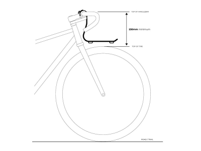 WHOLEGRAINCYCLES Jack The Bike Rack | silver / yellow