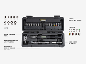 TOPEAK Werkzeugset Torq Stick Pro Digital | 22 Funktionen