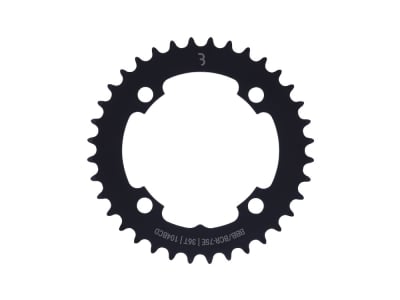 BBB CYCLING Chainring E-bikeGear 4-hole BCD 104 mm | black 44 Teeth