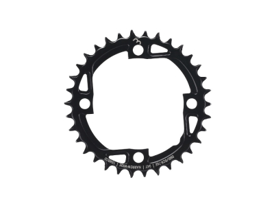 BBB CYCLING Chainring E-bikeGear NarrowWide 4-hole BCD 104 mm | black 36 Teeth