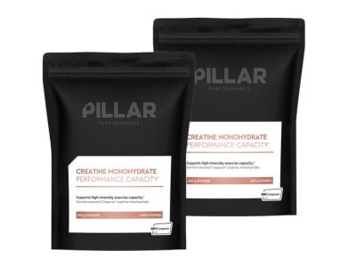 PILLAR PERFORMANCE Bundle Nahrungsergänzungsmittel Creatine Monohydrate Performance Capacity 300g | 2 Beutel Bundle