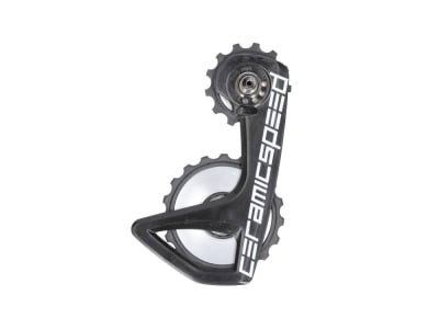 CERAMICSPEED OSPW RS Alpha Derailleur Cage System | Dura Ace 9250 / Ultegra 8150 silver TEAM