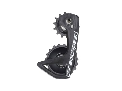 CERAMICSPEED OSPW RS Alpha Schaltwerkskäfig System | Campagnolo Super Record Wireless schwarz TEAM
