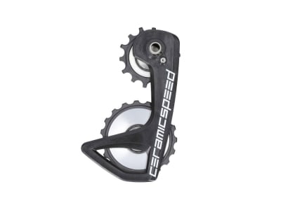 CERAMICSPEED OSPW RS Alpha Derailleur Cage System | Campagnolo Super Record Wireless silver TEAM
