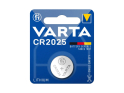 VARTA Batterie Knopfzelle CR2025 | 1 Stück