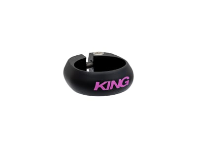 CHRIS KING Seat Clamp | Two Tone black / pink