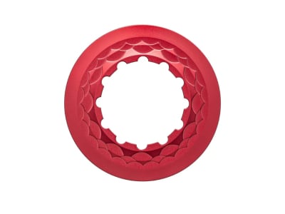 ABSOLUTE BLACK Center Lock Ring für Schnellspanner und 12 mm Steckachsen | rot
