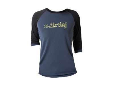 DIRTLEJ Jersey Mountee 3/4 | steel blue / lime