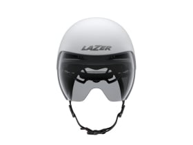 LAZER Bike Helmet Victor KinetiCore | matte white silver