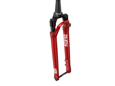 ROCKSHOX Suspension Fork 700C Rudy Ultimate XPLR Charger Race Day 2 Crown Adjust 40 mm 12x100 mm 45 mm Offset tapered red