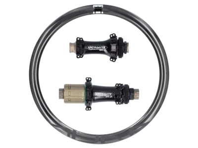 R2BIKE Laufradsatz 28" Disc GRV | Extralite Straightpull Center Lock Naben | Duke Gravel Carbon Felgen