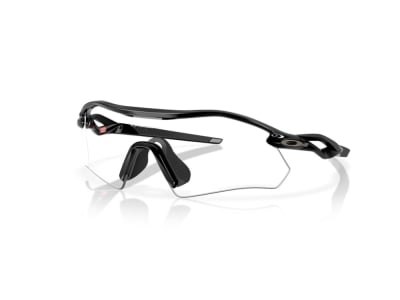 OAKLEY Sunglasses Radar Plate Polished Black | Clear to Black Iridium Photochromic OO9495D-0236