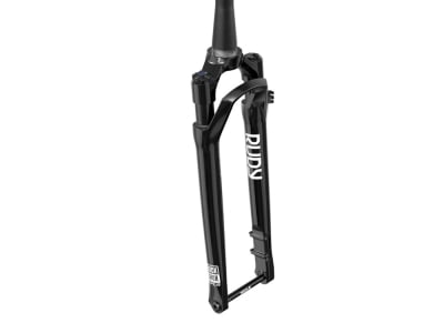 ROCKSHOX Suspension Fork 700C Rudy Ultimate XPLR Charger Race Day 2 Crown Adjust 40 mm 12x100 mm 51 mm Offset tapered black | 2025