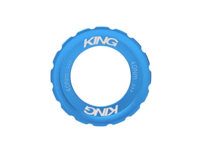 CHRIS KING Center Lock Ring External Spline | matt türkis