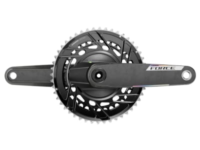 SRAM FORCE AXS Power Meter DUB 2x 完成車外し品 SRAM Force DUB AXS Powermeter Crank Carbon Road 2-speed E1