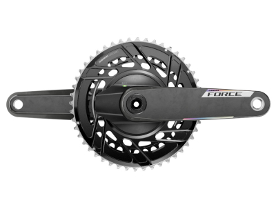 SRAM Force DUB AXS Powermeter Crank Carbon Road 2-speed E1 48-35 Teeth 160 mm