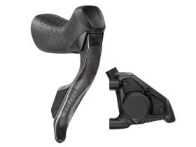 SRAM Rival1 Hydraulic Disc Brakeset (HRD Shift-Brake Lever)　(Left Rear Brake)　Flat Mount　710845781391 SRAM Rival 1 Hydraulic Disc Brake Lever with Flat Mount