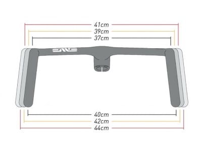 ENVE Stem/Handlebar Unit SES Aero Pro One-Piece IN-Route Carbon | 410