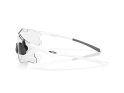 OAKLEY Sonnenbrille Cybr Zero Matte White | Clear to Black Iridium Photochromic OO9512D-0139