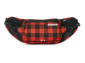 USWE Waist bag Waist 2 Liters | flannel red / black
