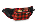 USWE Waist bag Waist 2 Liters | flannel red / black