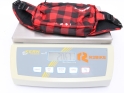 USWE Waist bag Waist 2 Liters | flannel red / black