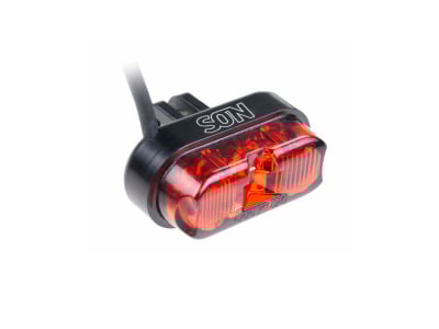 SON Rear Light K 920 for GoPro Mount StVZO | black / red