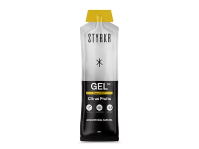 STYRKR Energy Gel GEL50 Dual-Carb Citrus Fruits | 72g bag