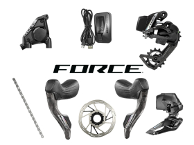 SRAM Force AXS HRD E1 Rennrad Gruppe 2x12